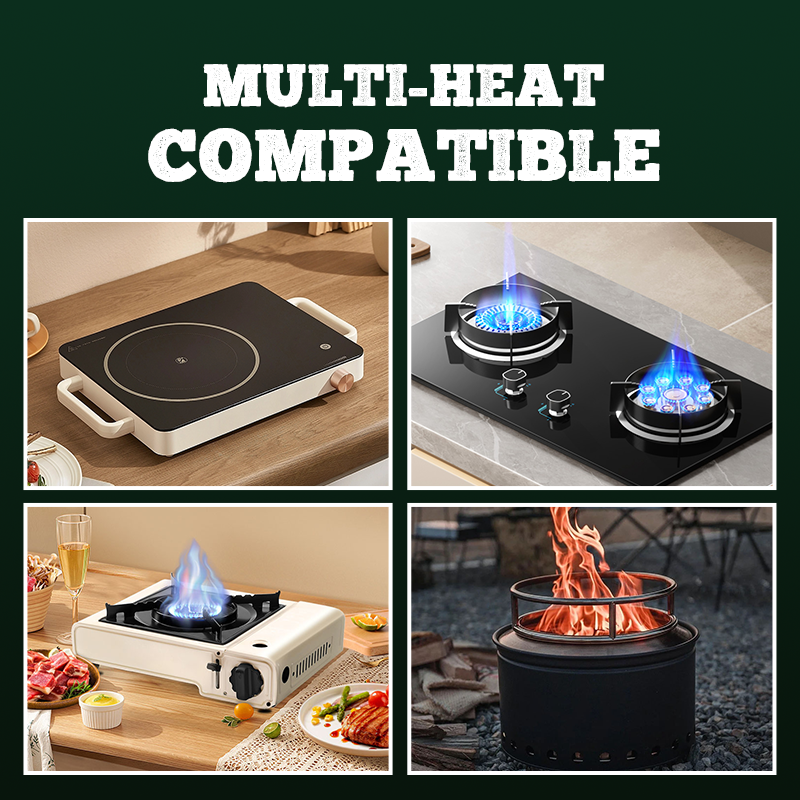 🔥 Sartén antiadherente de doble uso: ¡perfecta para panqueques, filetes y conos de wafle! 🥞🥩🍦