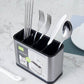 🍴Space-Saving Stainless Steel Kitchen Utensil Holder