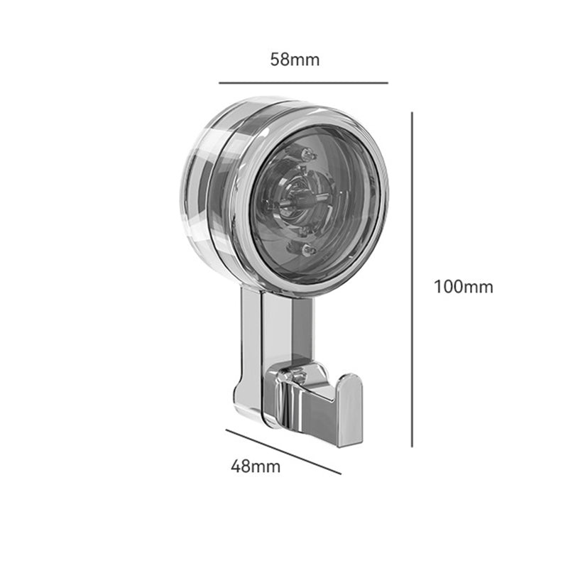 Ganchos de ventosa al vacío sin perforaciones – Colgadores de pared de alta resistencia para cocina y baño