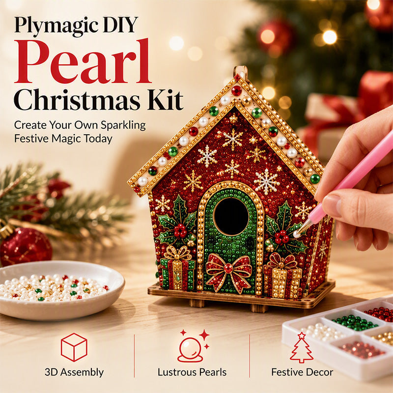 🎄 50% dto. Kit de arte de perlas 3D Navidad – 6 diseños festivos, fácil y relajante, manualidad en familia. Crea adornos únicos para tu árbol! ✨🎁