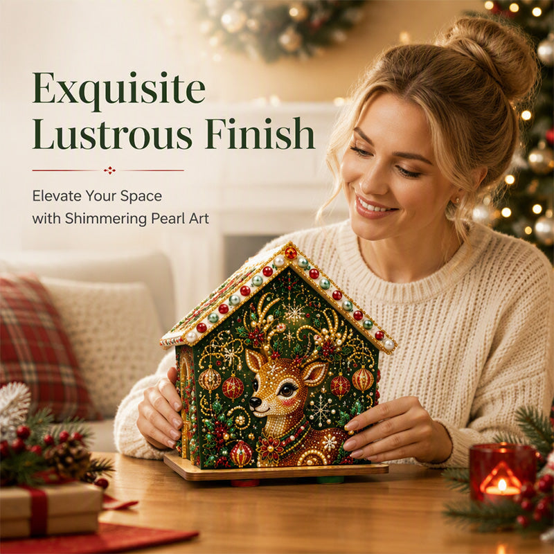 🎄 50% dto. Kit de arte de perlas 3D Navidad – 6 diseños festivos, fácil y relajante, manualidad en familia. Crea adornos únicos para tu árbol! ✨🎁
