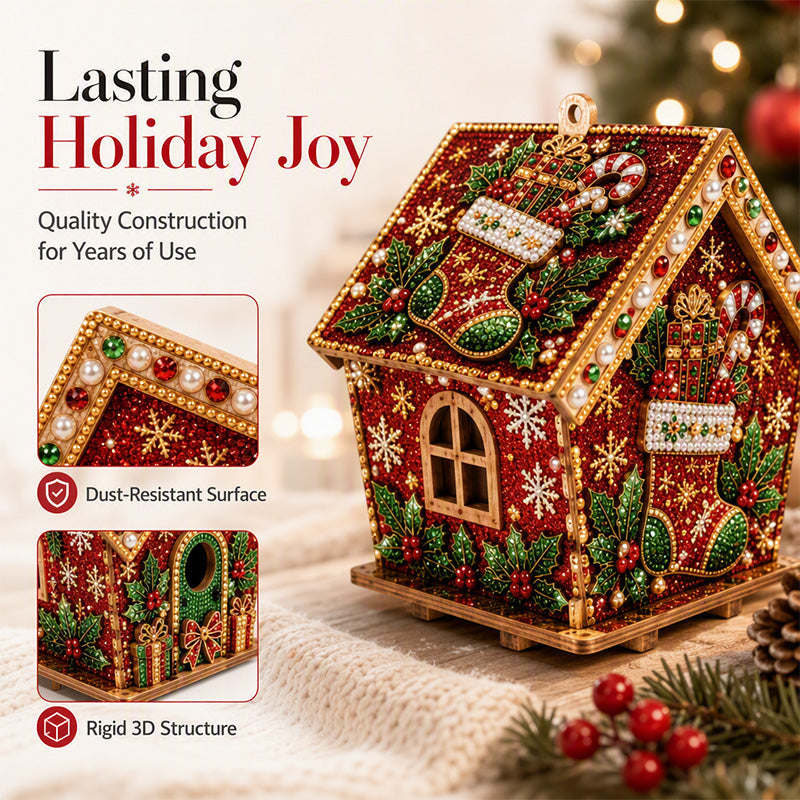 🎄 50% dto. Kit de arte de perlas 3D Navidad – 6 diseños festivos, fácil y relajante, manualidad en familia. Crea adornos únicos para tu árbol! ✨🎁