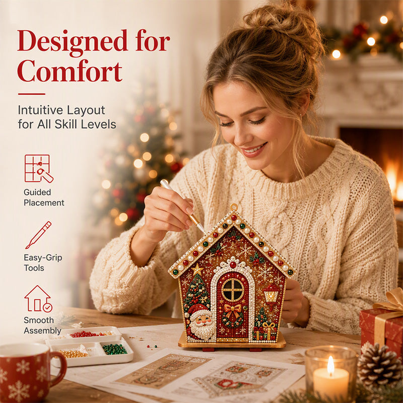 🎄 50% dto. Kit de arte de perlas 3D Navidad – 6 diseños festivos, fácil y relajante, manualidad en familia. Crea adornos únicos para tu árbol! ✨🎁