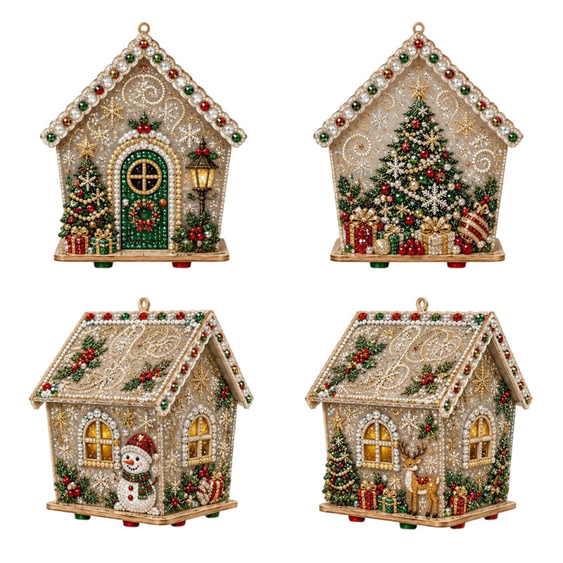 🎄 50% dto. Kit de arte de perlas 3D Navidad – 6 diseños festivos, fácil y relajante, manualidad en familia. Crea adornos únicos para tu árbol! ✨🎁