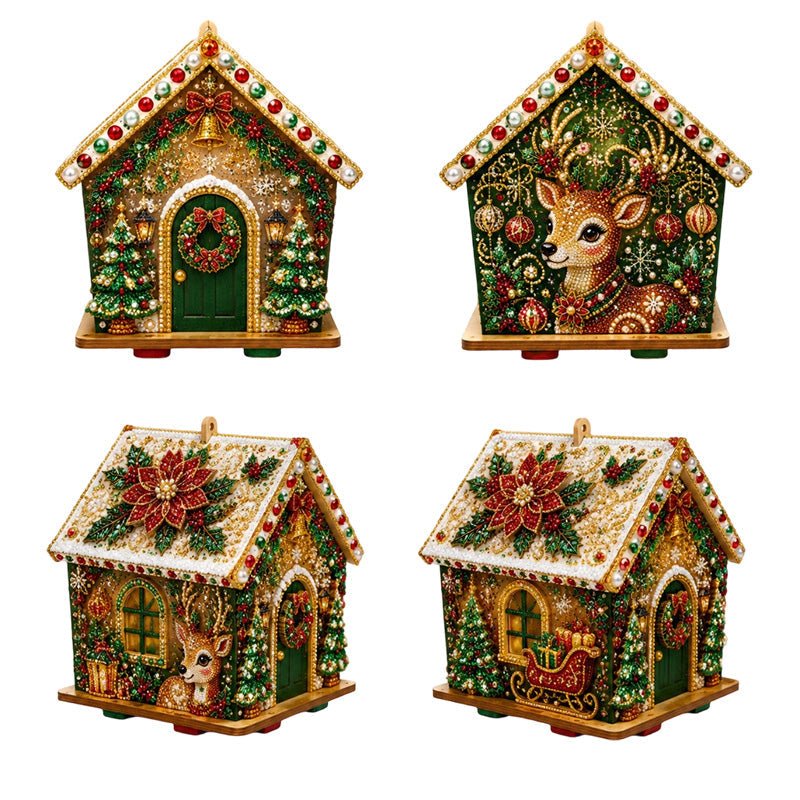 🎄 50% dto. Kit de arte de perlas 3D Navidad – 6 diseños festivos, fácil y relajante, manualidad en familia. Crea adornos únicos para tu árbol! ✨🎁