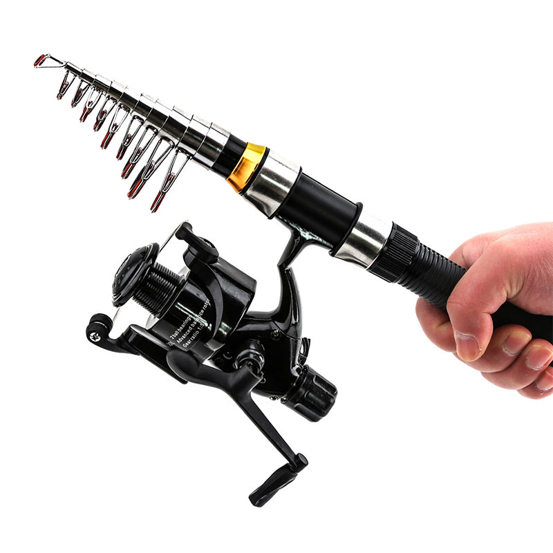 ⏳🔥LIMITED-TIME 50% OFF! ⏰Complete Travel Fishing Gear Set & Carrying Bag🎣