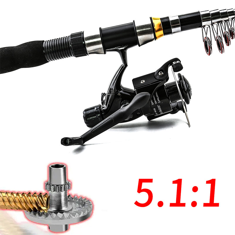 ⏳🔥LIMITED-TIME 50% OFF! ⏰Complete Travel Fishing Gear Set & Carrying Bag🎣