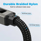 4-in-1 Digital Display Keychain Charging Cable