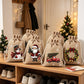 🎅 ¡50% DE DESCUENTO POR TIEMPO LIMITADO! ✨ Bolsas de regalo navideñas con cordón – Diseño de Papá Noel y renos, bolsas de tela reutilizables ✨
