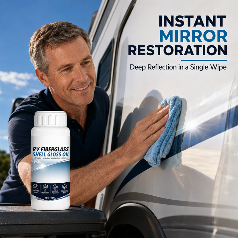 ¡50% DE DESCUENTO POR TIEMPO LIMITADO! 🎉 Oferta 2026 — ¡Más de 17,000 vendidos! 🚐✨ Restaurador de Brillo de Aceite para Fibra de Vidrio de RV