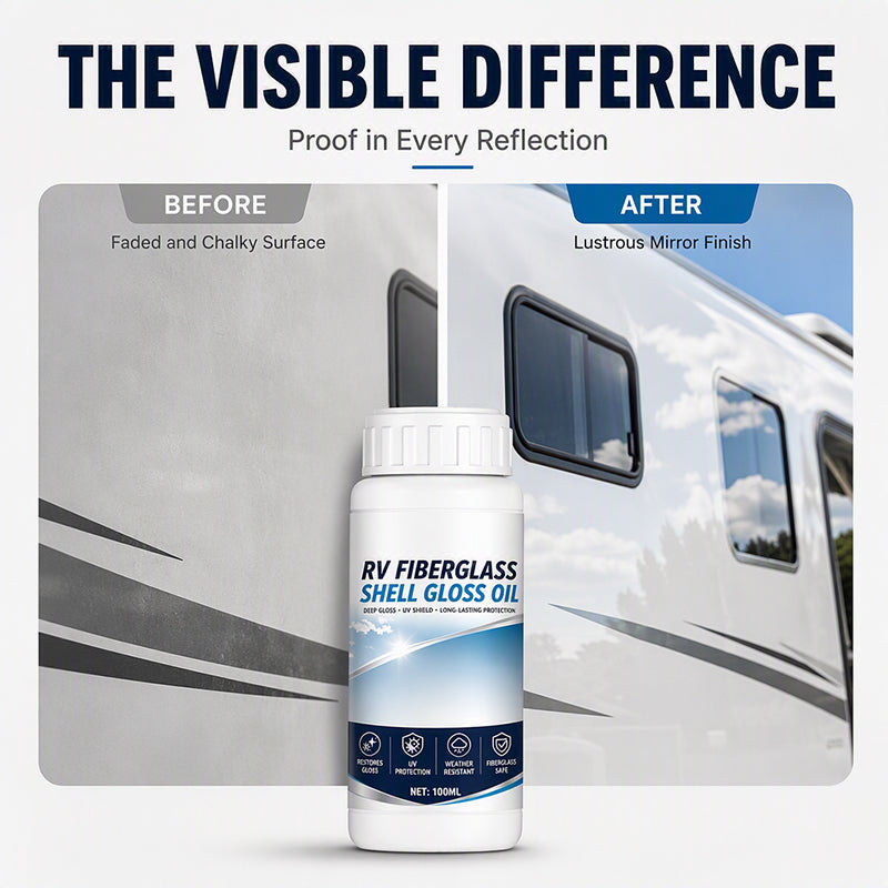 ¡50% DE DESCUENTO POR TIEMPO LIMITADO! 🎉 Oferta 2026 — ¡Más de 17,000 vendidos! 🚐✨ Restaurador de Brillo de Aceite para Fibra de Vidrio de RV