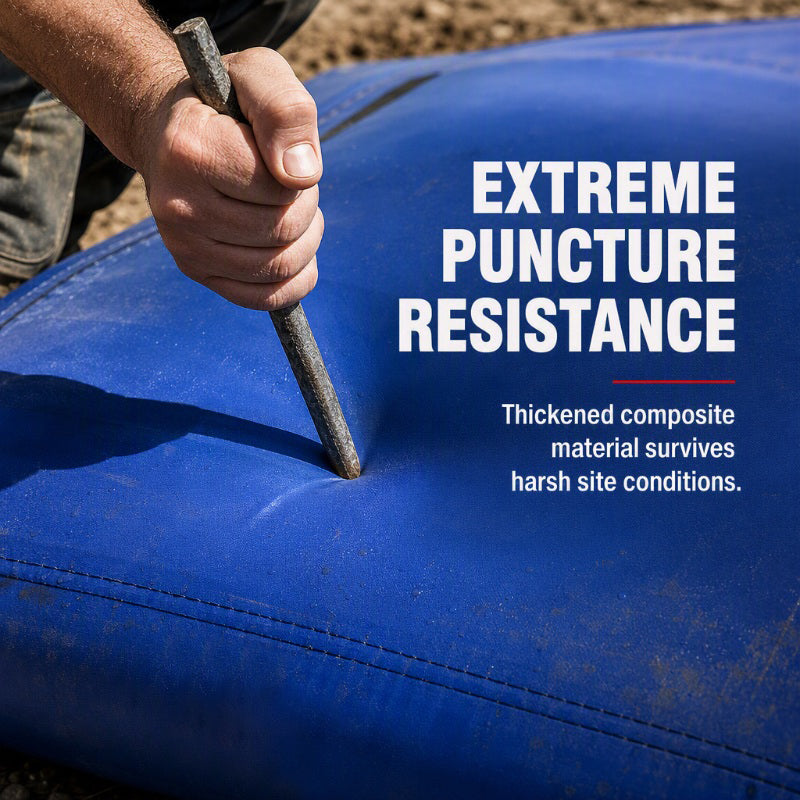 💧 ¡50% DE DESCUENTO AHORA! 🏗️ Tanque de Agua Plegable y Flexible – PVC Reforzado Gran Capacidad 100L a 500L para Granjas y Construcción 🚜