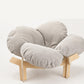 🌼 ¡50% DE DESCUENTO POR TIEMPO LIMITADO! 🐾 Cama de Madera Elevada en Forma de Pétalo para Mascotas con Cojín – Soporte Ortopédico, Diseño Transpirable y Madera Maciza – Un Retiro Acogedor ✨