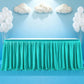 💥 Faldón Plisado para Mesa de Eventos – Decoración Elegante y de Fácil Instalación ✨