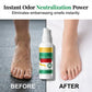 Spray refrescante para el cuidado de los pies con fórmula a base de hierba