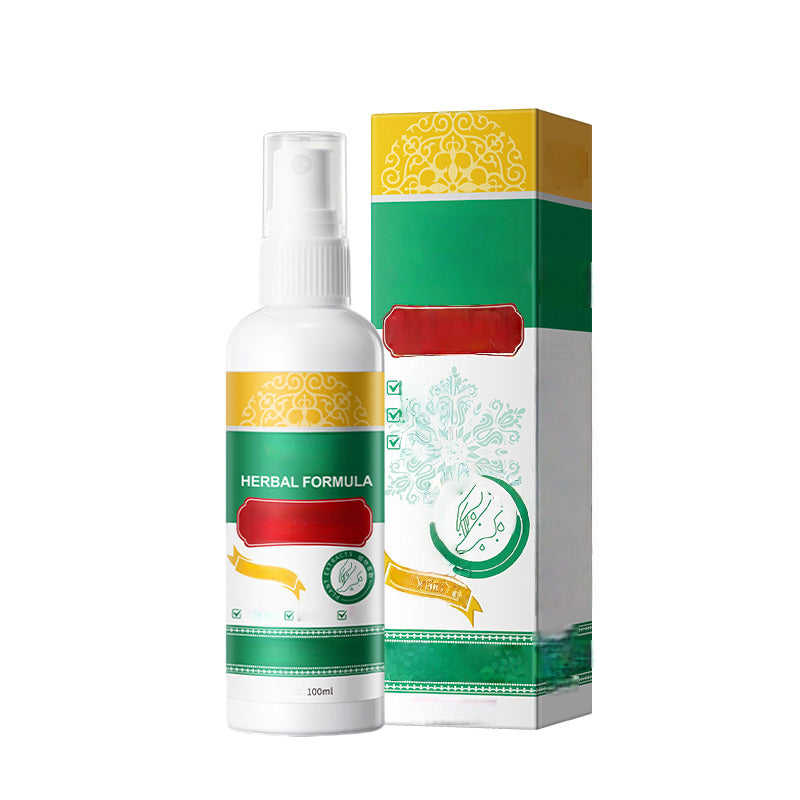 Spray refrescante para el cuidado de los pies con fórmula a base de hierba