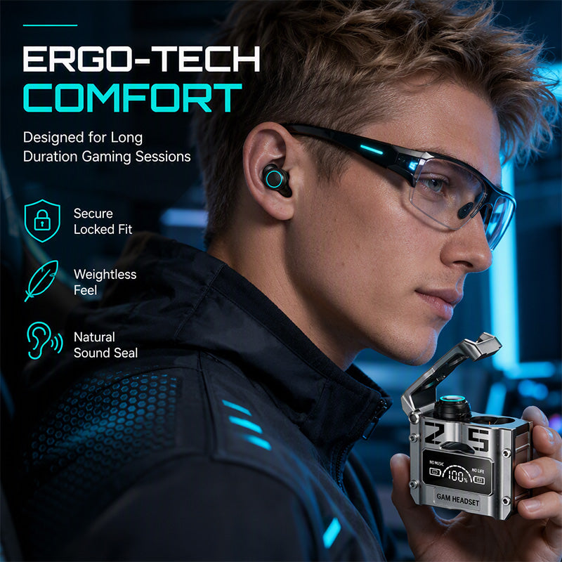 Audífonos Inalámbricos Bluetooth Estilo Mecha