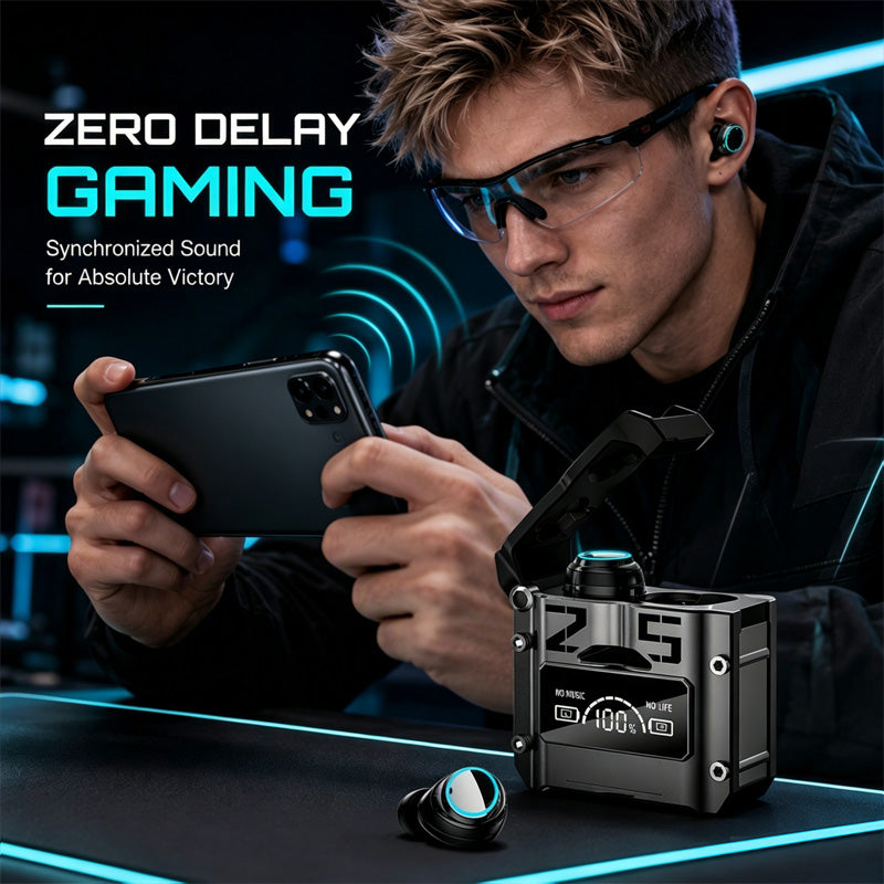 Audífonos Inalámbricos Bluetooth Estilo Mecha