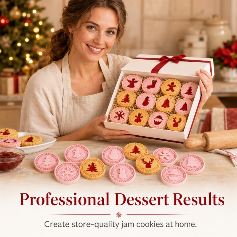 🏆 ¡PRECIO ESPECIAL ÚLTIMO DÍA $10.99! 🔥 Compra 2 y Llévate 1 Gratis 🎁 Set de Cortadores de Galletas Navideñas