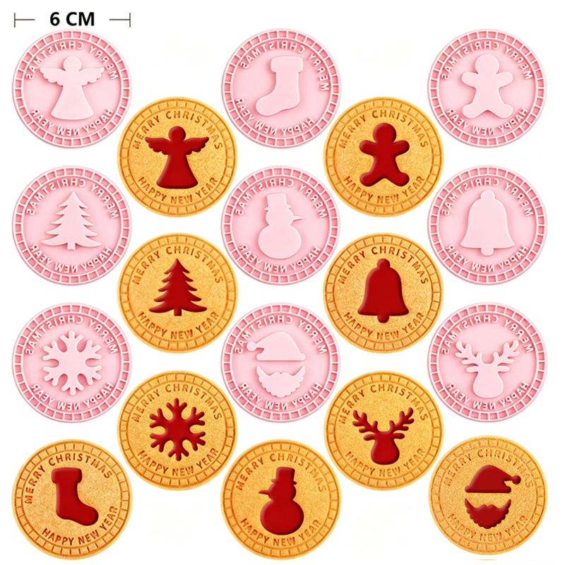 🏆 ¡PRECIO ESPECIAL ÚLTIMO DÍA $10.99! 🔥 Compra 2 y Llévate 1 Gratis 🎁 Set de Cortadores de Galletas Navideñas