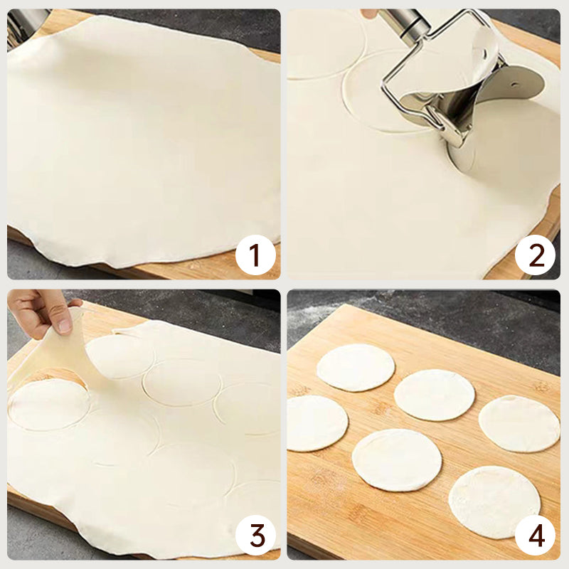Cortador de masa para empanadillas de acero inoxidable