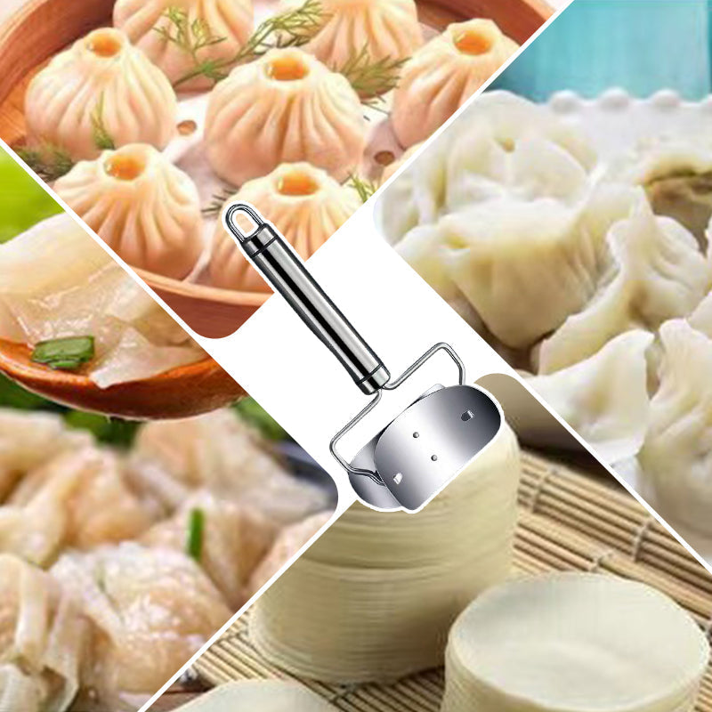 Cortador de masa para empanadillas de acero inoxidable