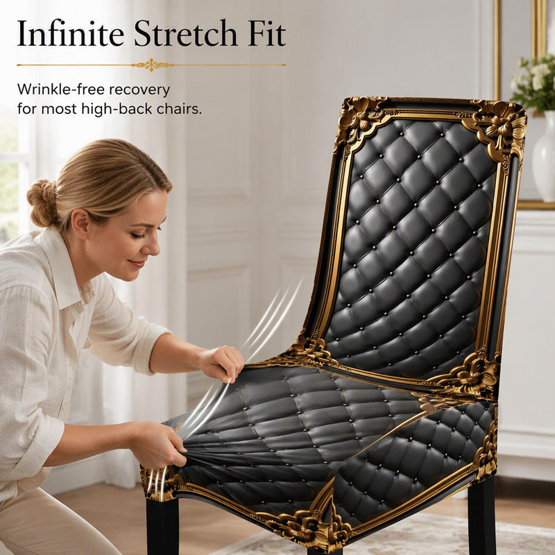 🪑 ¡Ahorra 50%! 🧺 Funda Elástica Lavable para Silla – Ajuste perfecto, duradera y fácil de limpiar ✨
