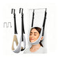 Dispositivo de tracción cervical para colocar sobre la puerta para alivio del dolor de cuello