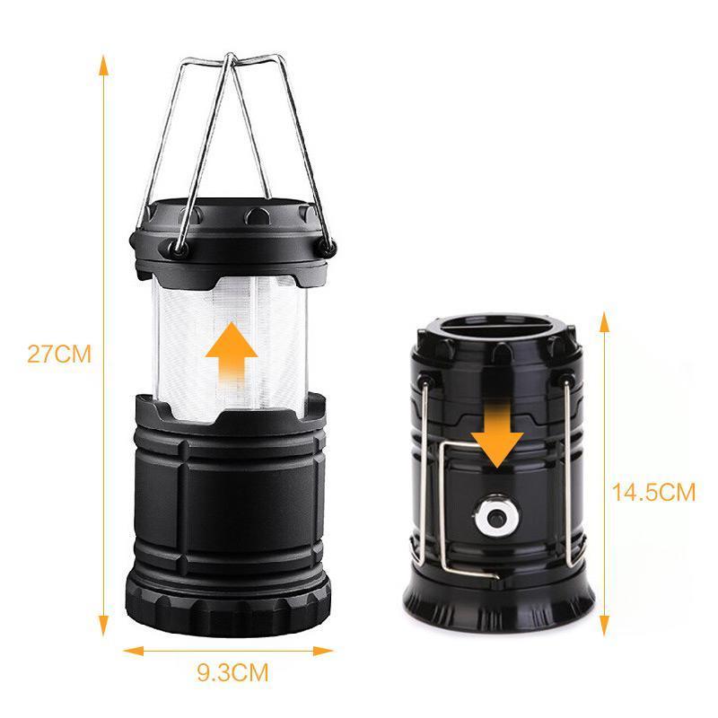 ⏳50 % de descuento por tiempo limitado⏰Linterna LED de campamento 3 en 1 con efecto de llama⛺🔦