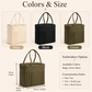 Knit Anywhere Instantly! Tangle-Free Canvas Yarn Bag