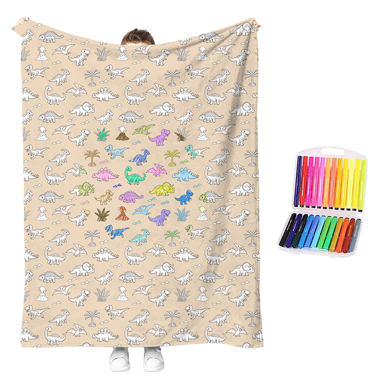 Kit de Manta Acogedora para Colorear Creativa