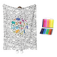 Kit de Manta Acogedora para Colorear Creativa