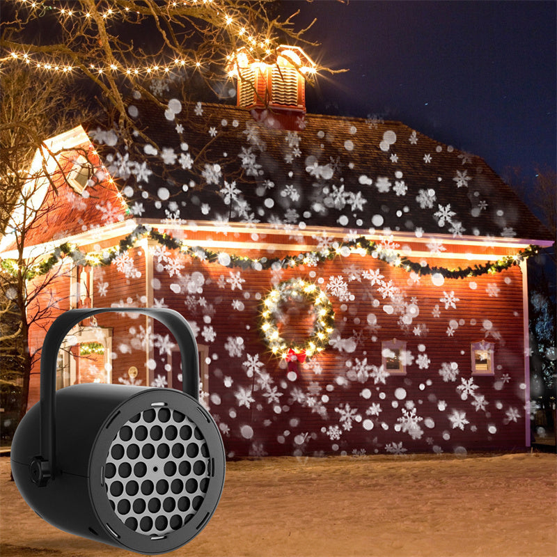 🎅 Proyector navideño USB con 16 patrones