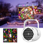 🎅 Proyector navideño USB con 16 patrones