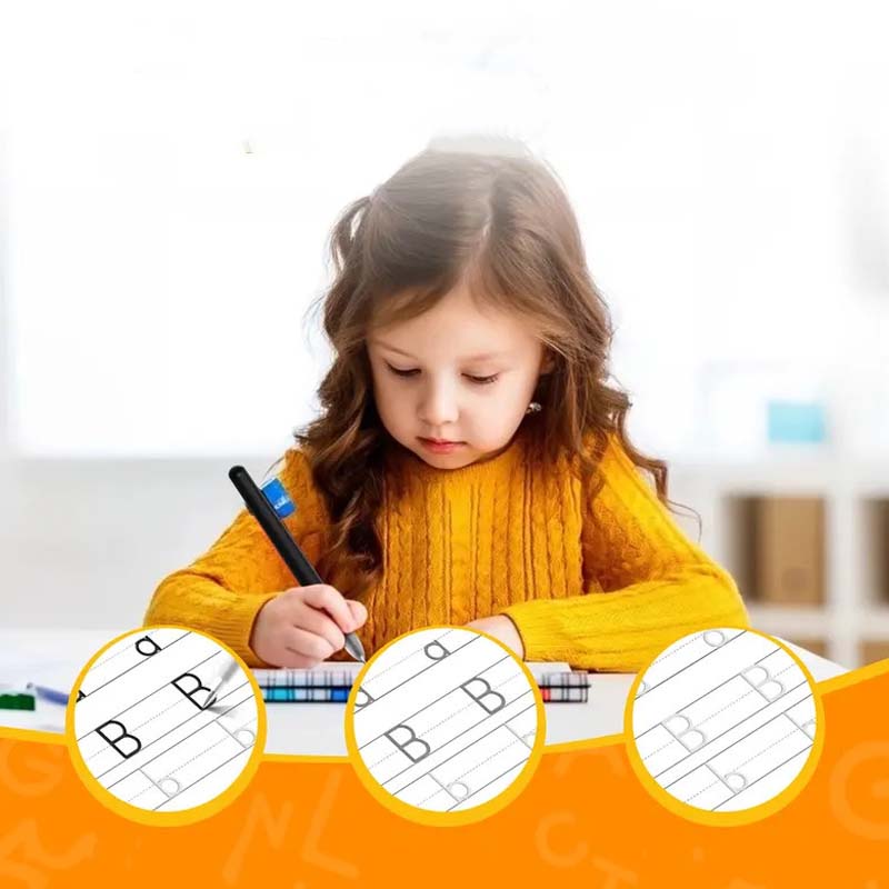 📢 50% DE DESCUENTO | Cuadernos mágicos con surcos para practicar escritura