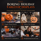 🎃¡Novedad!🔥Figura de Esqueleto de Resina con Gesto de Corazón para Halloween y Decoración del Hogar