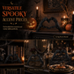 🎃¡Novedad!🔥Figura de Esqueleto de Resina con Gesto de Corazón para Halloween y Decoración del Hogar