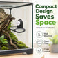 🦎 Comedero Doble Colgante para Reptiles con Ventosa y Tazones Desmontables