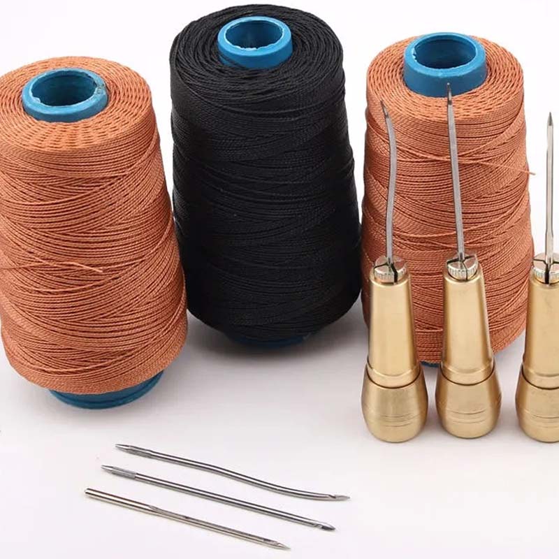 ⏳Time-Limited Special⏰5PCS Leather Sewing Awl Kit – High-Strength Steel & Copper Handle