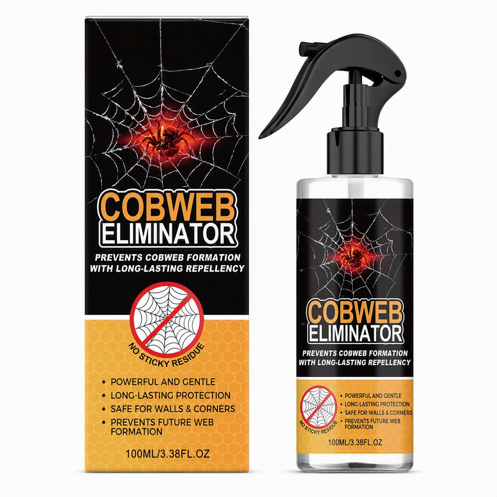 ⏳🔥LIMITED-TIME 50% OFF! ⏰100ml Cobweb Removal Spray and Wall Cleaner