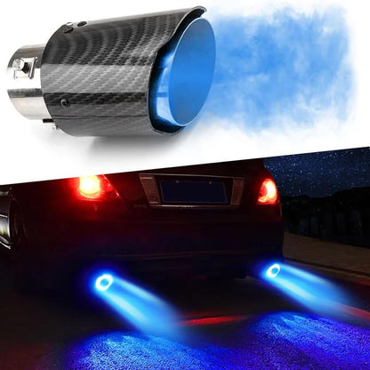 Punta de Escape Universal con Luz LED para Auto