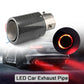 Punta de Escape Universal con Luz LED para Auto