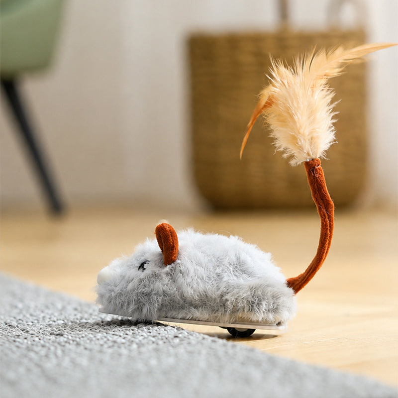 Ratón de juguete de gato eléctrico inteligente