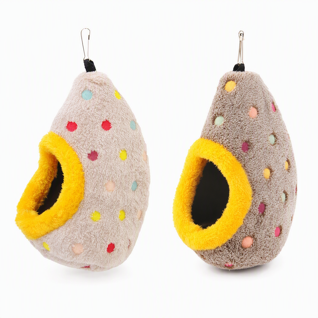 🐦 ¡Ahorra 50%! 🪹 Nido Colgante para Pájaros – Algodón Cálido y Confort en Forma de Huevo ✨