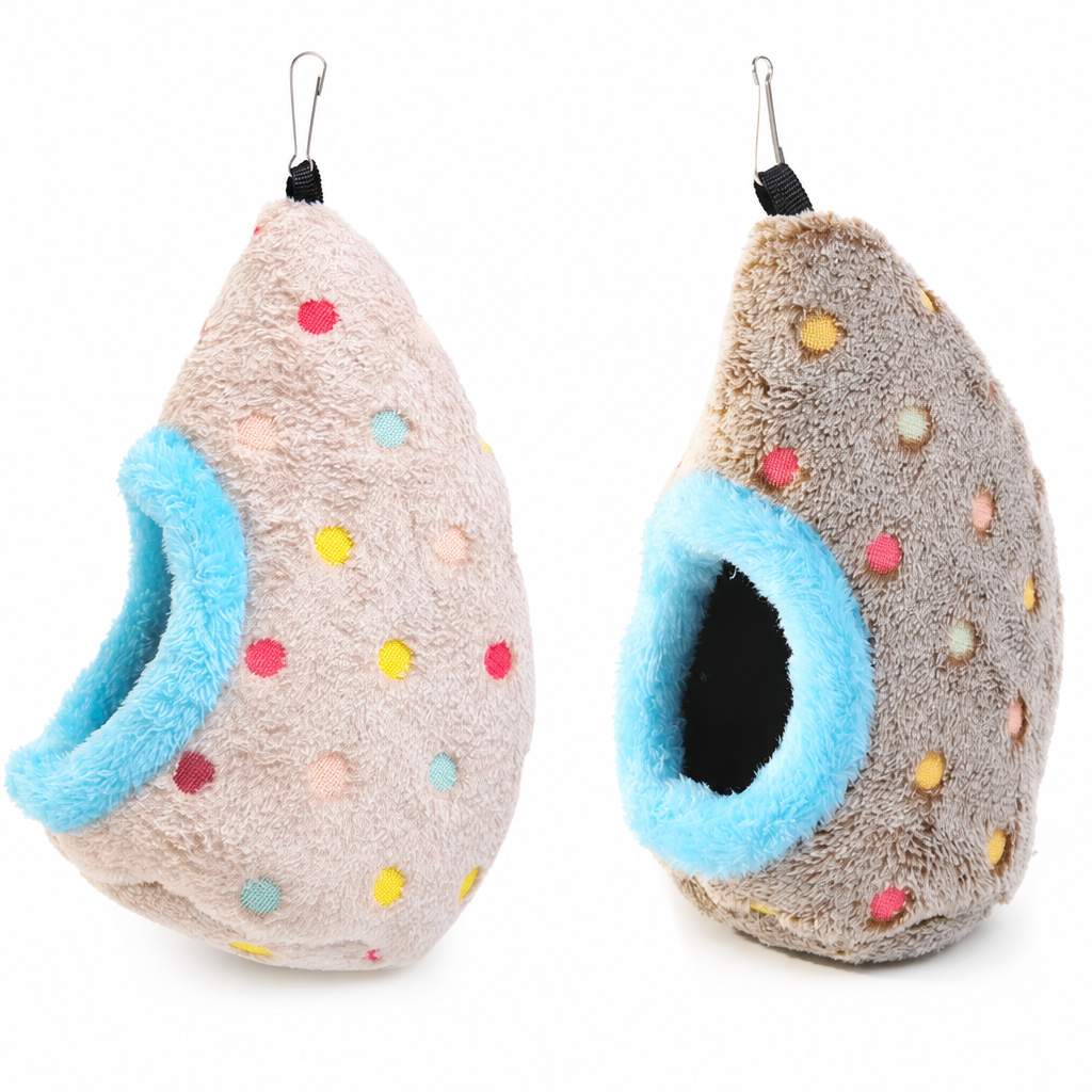 🐦 ¡Ahorra 50%! 🪹 Nido Colgante para Pájaros – Algodón Cálido y Confort en Forma de Huevo ✨