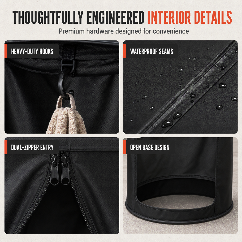 ⏳Time-Limited Special⏰Portable Quick Opening Car Rear Shower Tent | Outdoor Camping Single Person Changing Room and Privacy Toilet Tent🚗⛺🚿