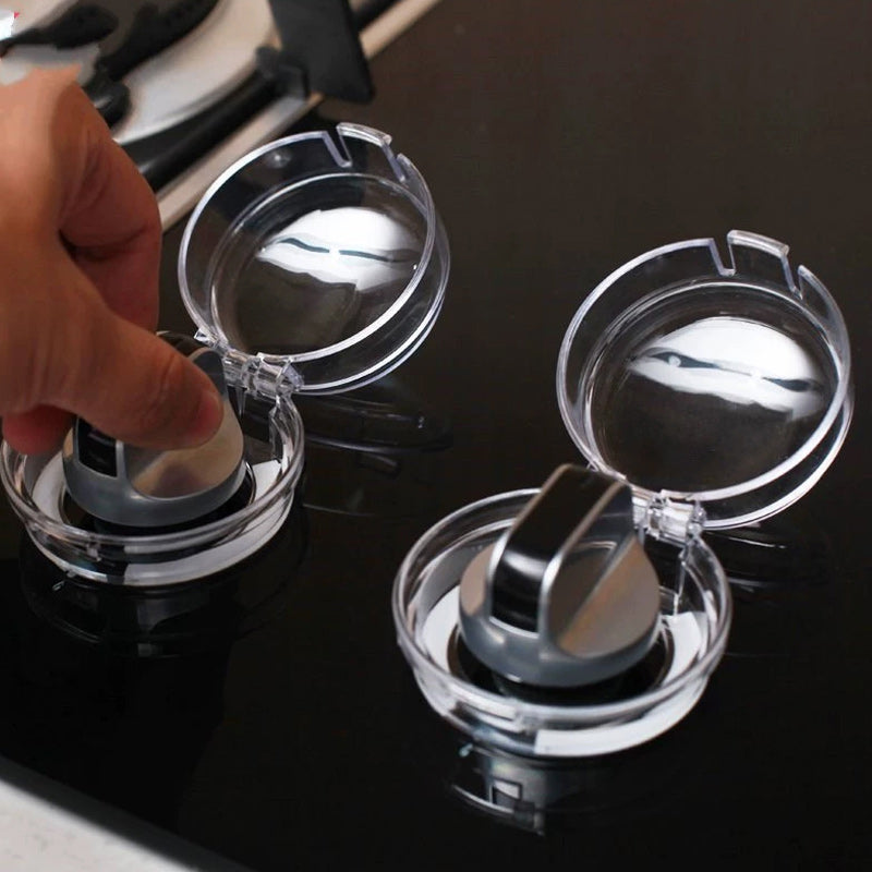 🔒 Protectores para Perillas de Cocina a Gas | Guarda de Seguridad 4/8 Piezas
