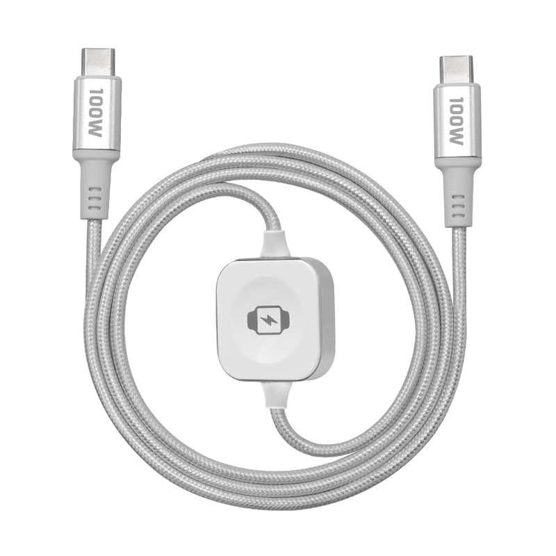 📱 ¡Precio especial de último día! ⌚ Cable de carga rápida multidispositivo: cargador de reloj con conector a presión y alimentación USB-C.