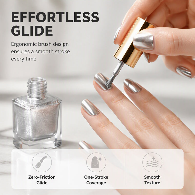 💅🔥 ¡50% DE DESCUENTO! Esmalte de uñas de larga duración sin hornear – Sin lámpara UV, secado rápido al aire, color brillante y resistente a las astillas, aplicación suave, acabado profesional para que lo hagas tú misma en casa ✨