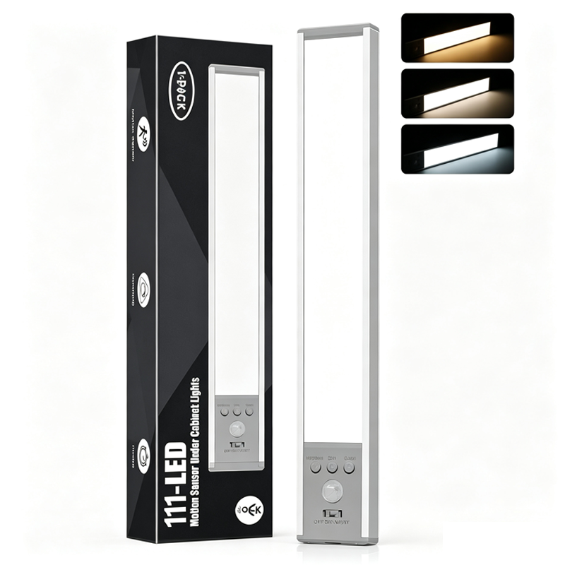 Luz LED Recargable Inalámbrica con Sensor de Movimiento para Bajo Gabinete